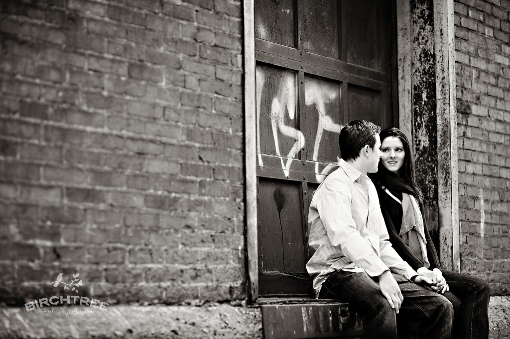 pittsburgh strip district engagement photo for workshop