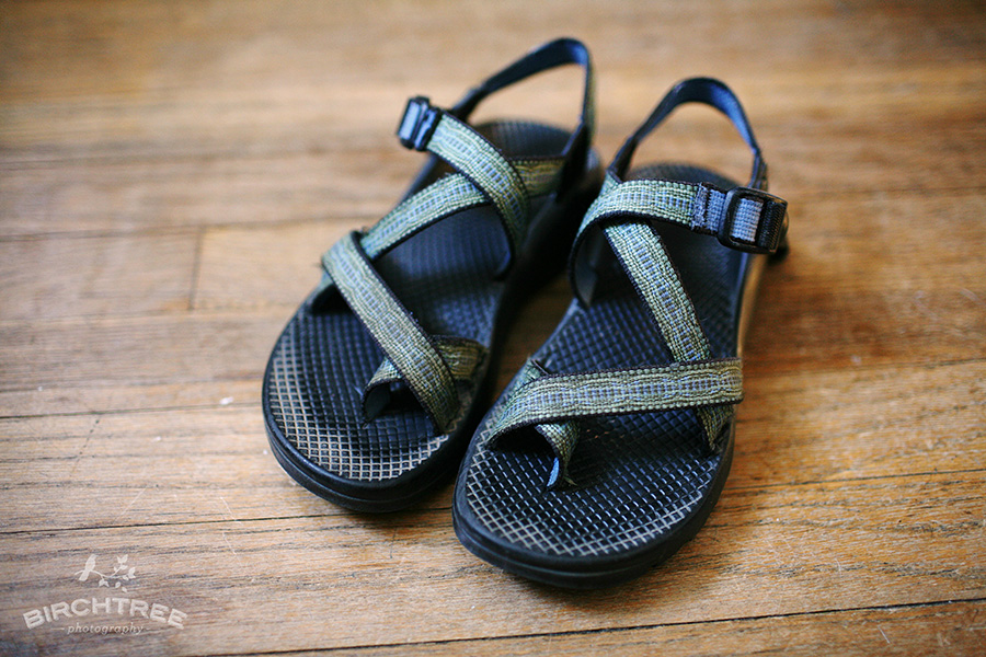... my old, trusty Chacos. I promise I wonâ€™t make you smell them